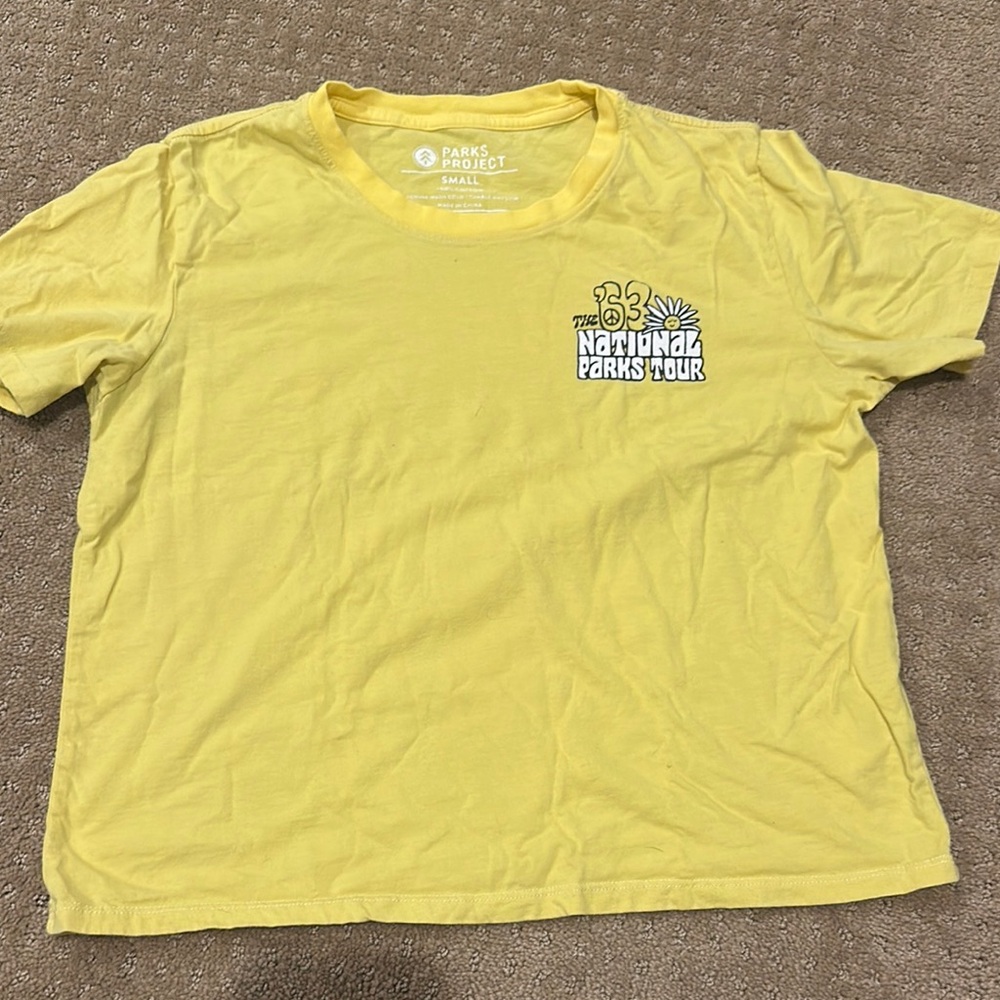 Parks Project Yellow Short Sleeve Tee